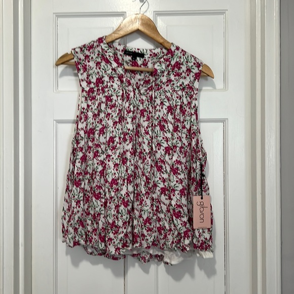 New MOTHERCHIC x GIBSON Floral Boho Blouse - Picture 1 of 4
